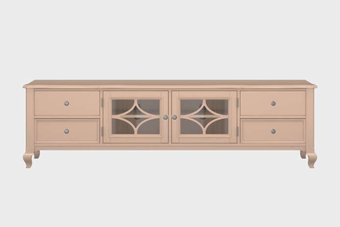 四抽双开门电视柜