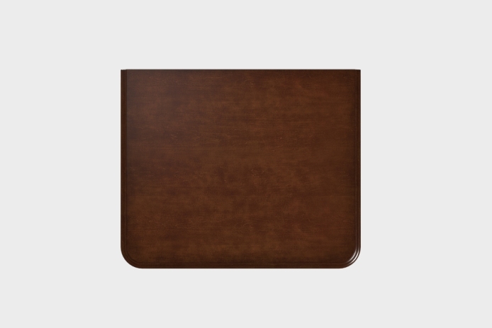 单抽隔板床头柜