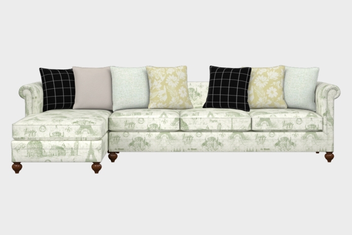 布艺-左三人+右贵妃