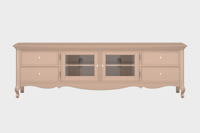 四抽双开门电视柜