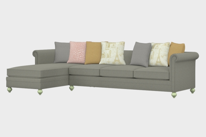 布艺-左三人+右贵妃