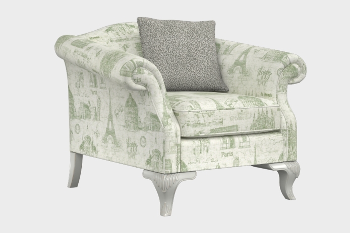 羽翼款单人沙发