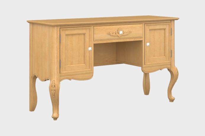 单抽双开门梳妆台/书桌