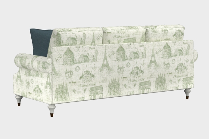 爵士款三人沙发