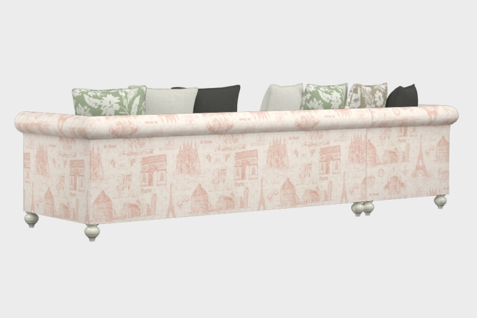 布艺-左三人+右贵妃