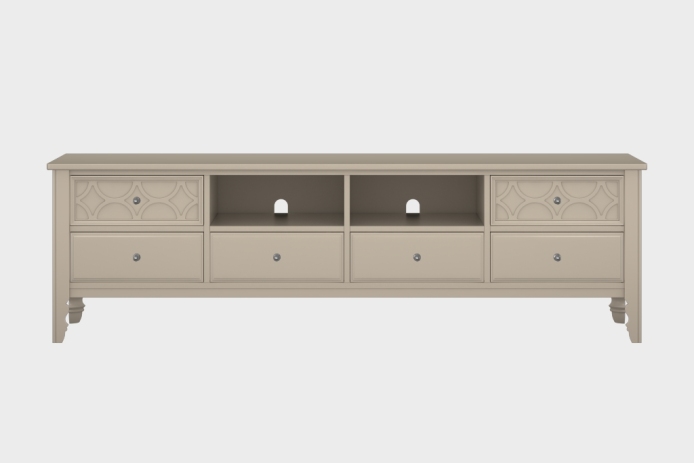 六抽双隔板电视柜