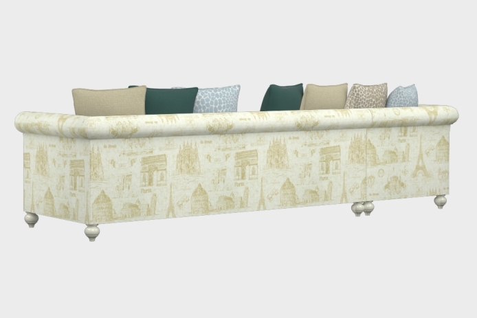 布艺-左三人+右贵妃