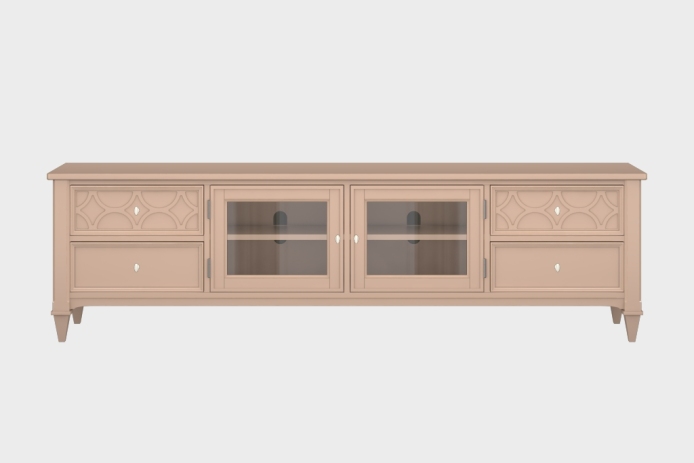 四抽双开门电视柜