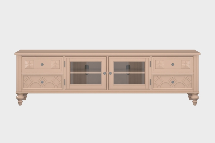 四抽双开门电视柜