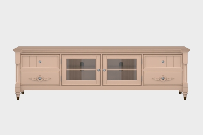 四抽双开门电视柜