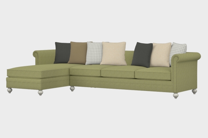 布艺-左三人+右贵妃