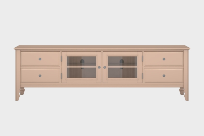 四抽双开门电视柜