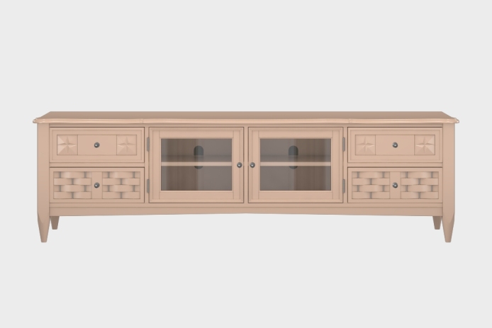 四抽双开门电视柜
