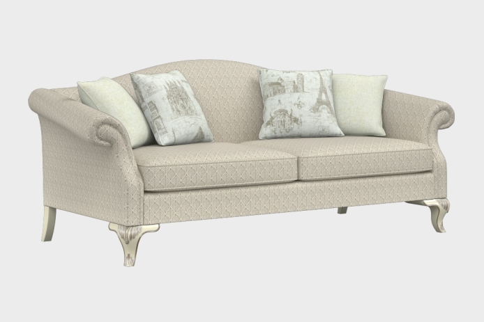 羽翼款三人沙发