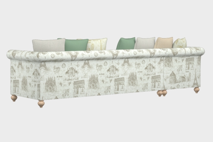 布艺-左三人+右贵妃