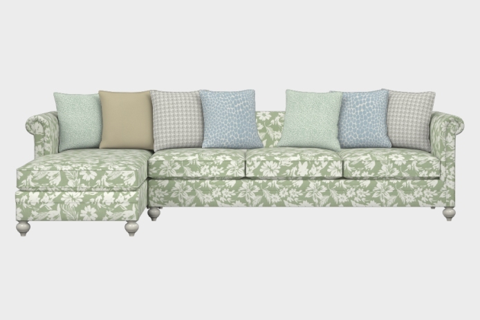 布艺-左三人+右贵妃