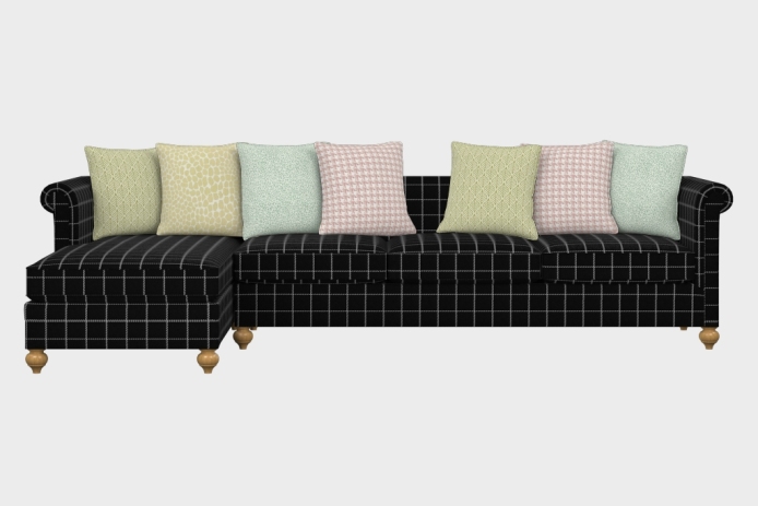 布艺-左三人+右贵妃