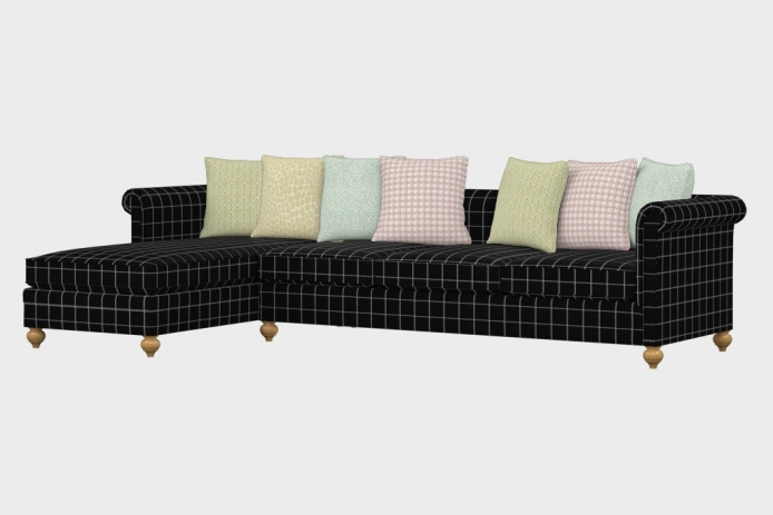 布艺-左三人+右贵妃