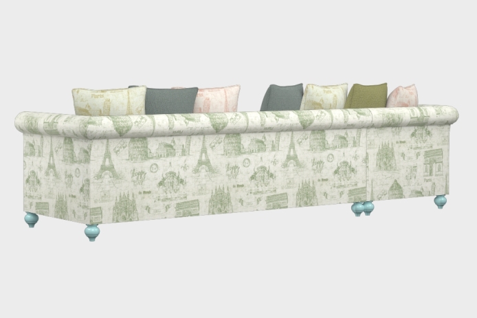 布艺-左三人+右贵妃