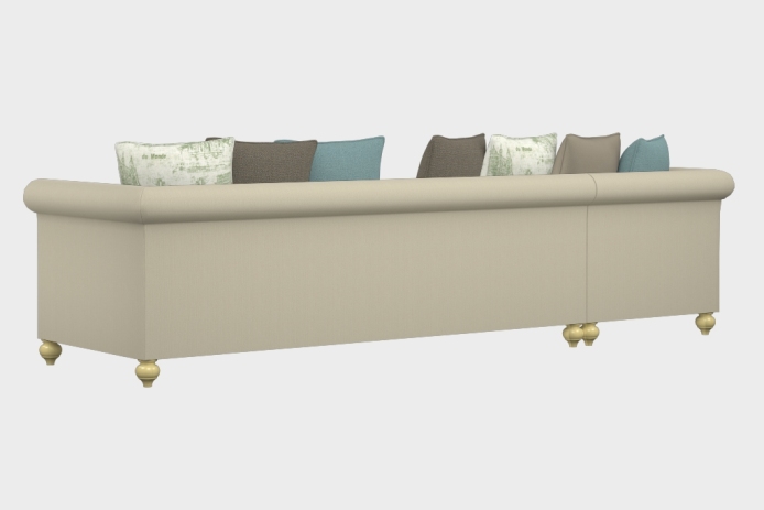 布艺-左三人+右贵妃