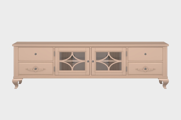 四抽双开门电视柜