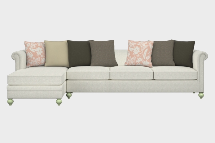 布艺-左三人+右贵妃