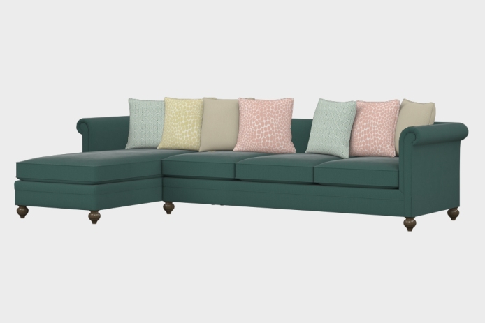 布艺-左三人+右贵妃