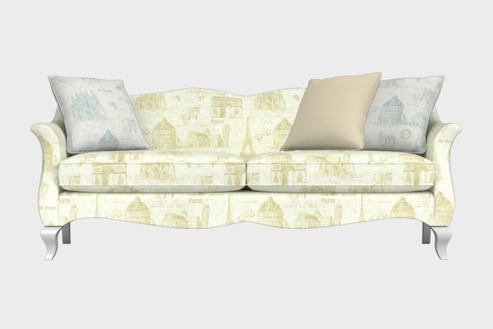 香颂款三人沙发