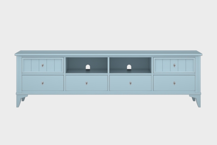 六抽双隔板电视柜