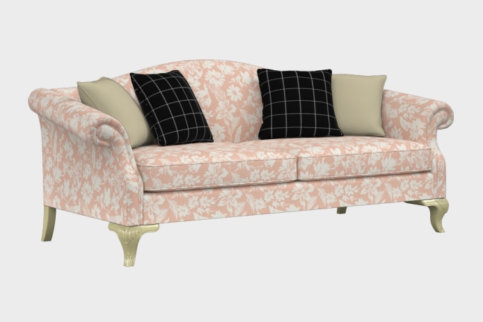 羽翼款三人沙发