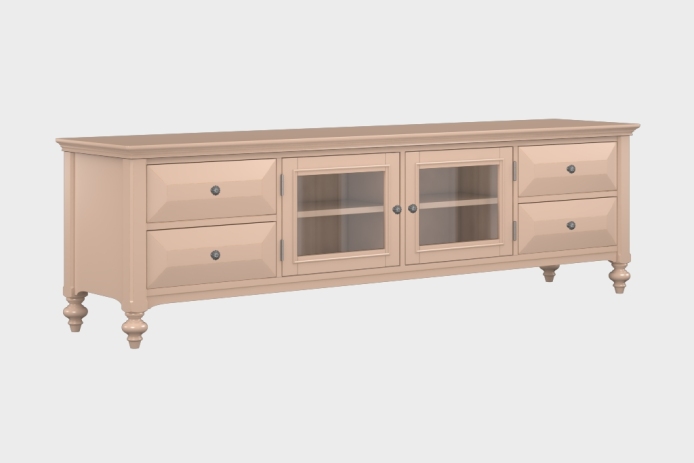 四抽双开门电视柜