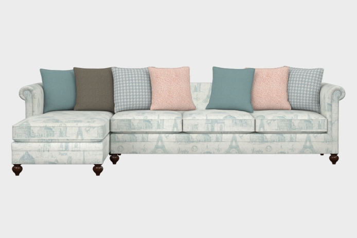 布艺-左三人+右贵妃