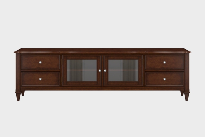 四抽双开门电视柜