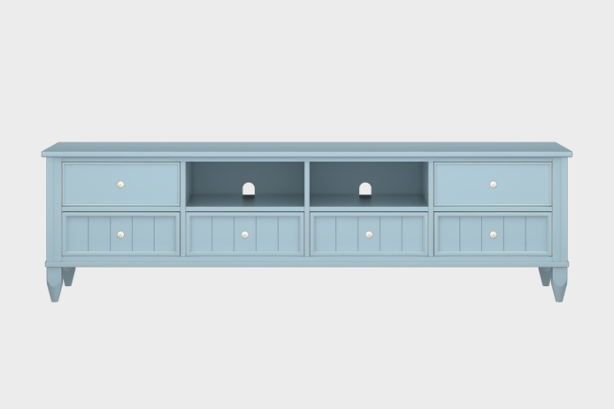 六抽双隔板电视柜