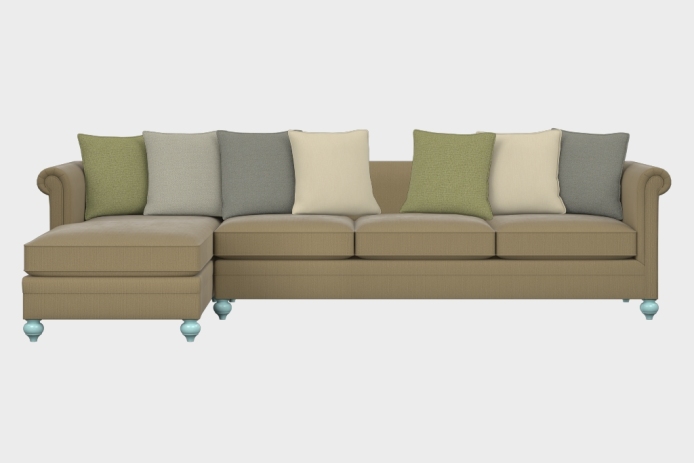 布艺-左三人+右贵妃