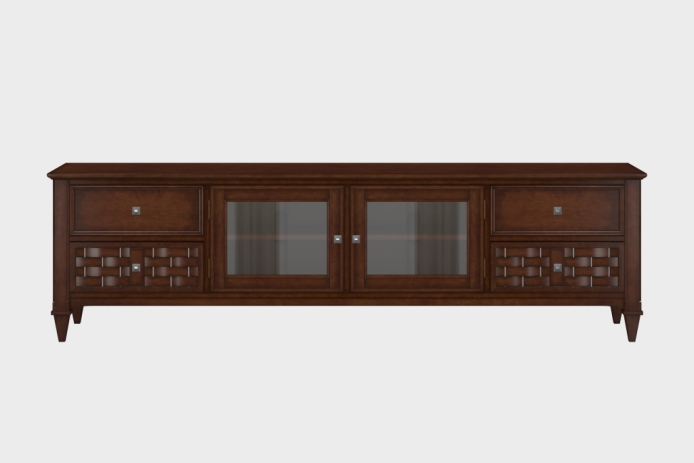 四抽双开门电视柜