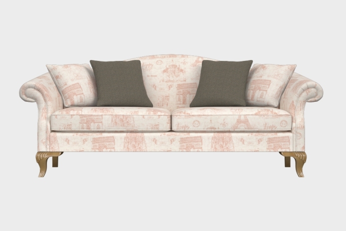 羽翼款三人沙发