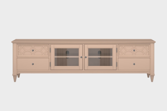 四抽双开门电视柜