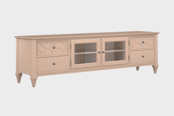 四抽双开门电视柜