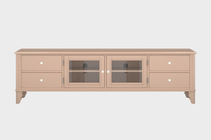 四抽双开门电视柜