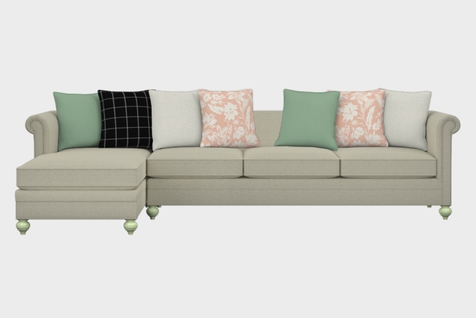 布艺-左三人+右贵妃