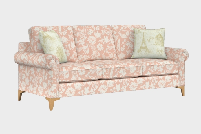 溪音款三人沙发