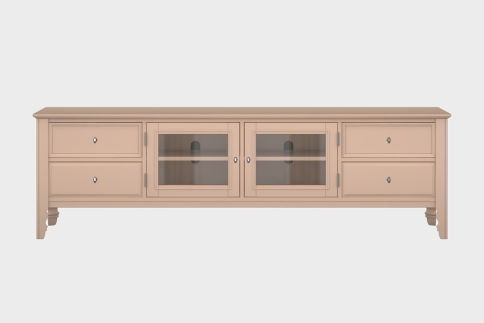 四抽双开门电视柜