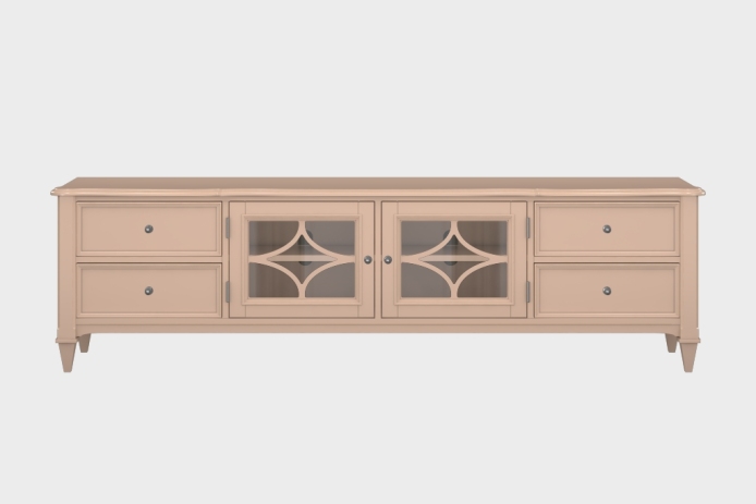 四抽双开门电视柜