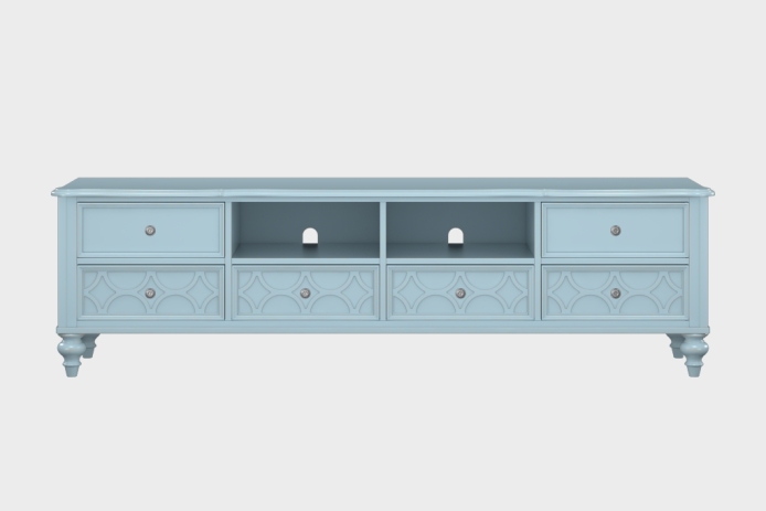 六抽双隔板电视柜