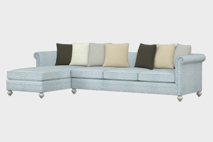 布艺-左三人+右贵妃