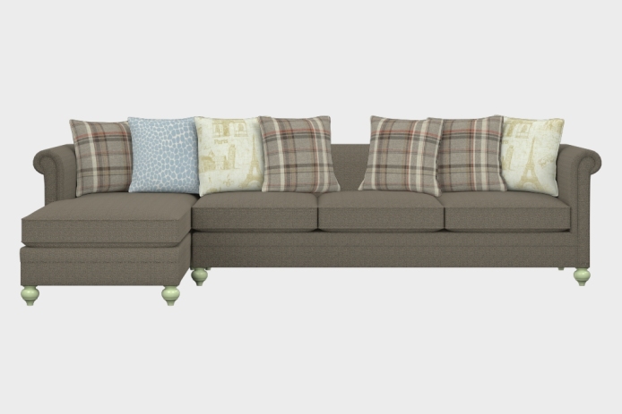 布艺-左三人+右贵妃