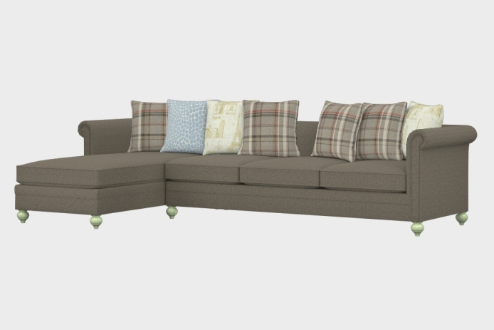 布艺-左三人+右贵妃