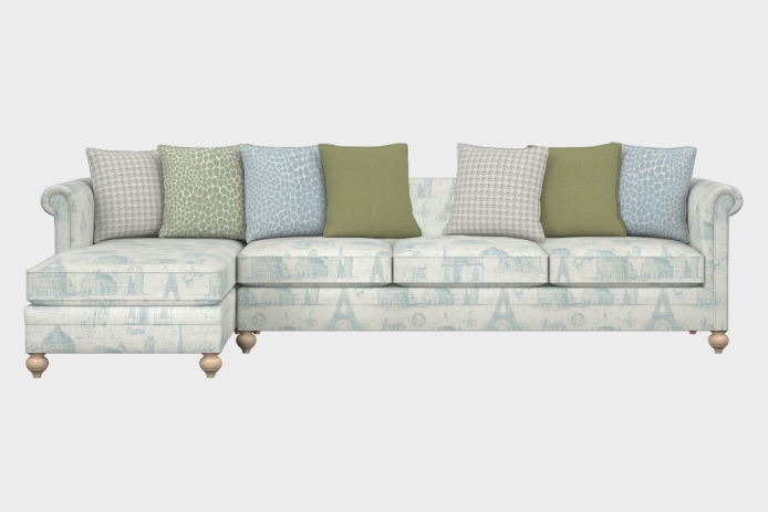 布艺-左三人+右贵妃