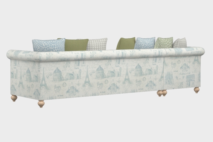 布艺-左三人+右贵妃